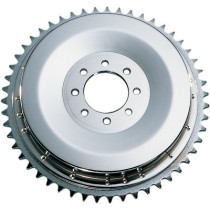 BRAKE DRUM/SPROCKET SET CHROME