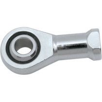 SELF-ALIGNING ROD END W/ 5/16-24 THREAD 5/16"-HOLE CHROME