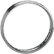 FRONT RIM 21"X2.15" 40-HOLE STEEL CHROME