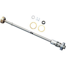 SHUT-OFF GAS VALVE ROD CHROME