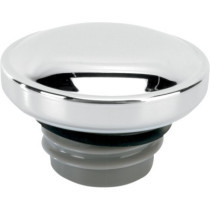 GAS CAP SCREW-IN VENTED CHROME