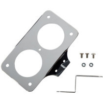 LAYDOWN LICENSE PLATE MOUNT STEEL