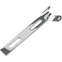 UNIVERSAL SEAT HINGE BRACKET ROUND END CHROME