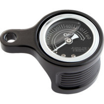 GAUGE OIL PRESSURE M8 BLK