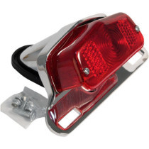 TAILLIGHT LUCAS STYLE WITH CHROME BRACKET