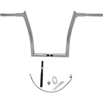 Handlebar Kit - Pointed Top - 14" - Chrome