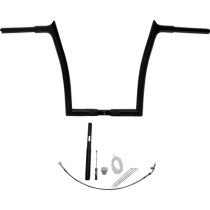 Handlebar Kit - Pointed Top - 14" - Black