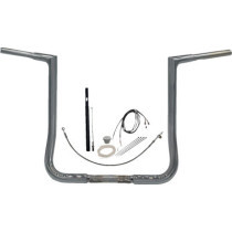 Handlebar Kit - Flat Top - 16" - Chrome