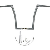 Handlebar Kit - Flat Top - 16" - Chrome