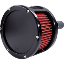 Air Cleaner - BA Race Series - Black - Solid Cover - Red - M8