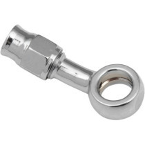 BANJO FITTING STAINLESS-STEEL 20° LONG CHROME -03 HOLE-Ø 10mm