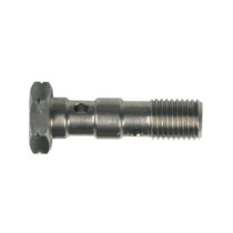 BANJO BOLT DOUBLE ALUMINIUM BLACK LENGHT 31,0mm M10x1,00