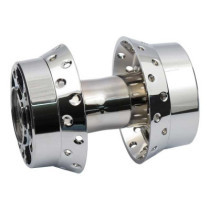 REAR WHEEL HUB, CHROME