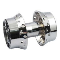 REAR WHEEL HUB, CHROME