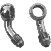 Raccord banjo - 45° - 3/8"-24 AN-3 (10 mm) - Inox