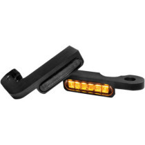 Handlebar Mounting LED Blinkers Amber/Black