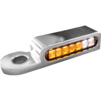 Handlebar Mounting LED Blinkers w/Position Light Chrome