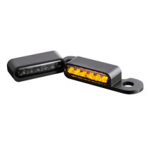 Handlebar Mounting LED Blinkers Amber/Black