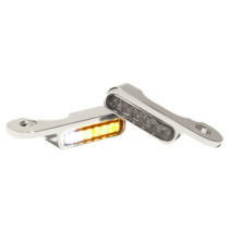 Handlebar Mounting LED Blinkers w/Position Light Chrome