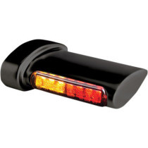 Turn-Signal, Brake, Run Winglets Fender LED 3-in-1 Black