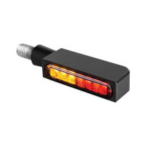 Turn-Signal 3-in-1 BLOKK-Line LED w/Position Light Black