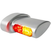 TURN SIGNAL WINGLETS “MICRO” SMD CHROME MATT 3IN1