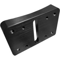 Mounting Adapter for License Plate Adapter Black