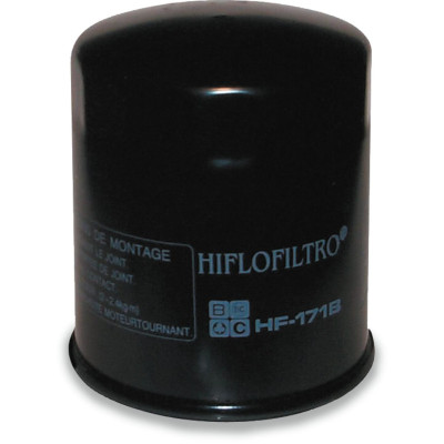 OIL FILTER SPIN-ON PAPER GLOSSY BLACK