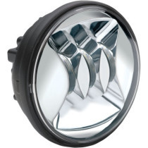 FOG LIGHT LED 115MM (4.5'') MODEL 6045 WITH CHROME INNER BEZEL