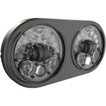 HEADLIGHT LED ADAPTIVE 2 8692 DUAL 14.5 CM (5.75'') BLACK