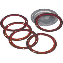 GASKET CLUTCH DERBY COVER W/BEAD (FOAMET)