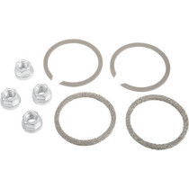 GASKET KIT EXHAUST MOUNTING WITH KNITTED WIRE GASKETS & FLANGE NUTS