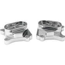 TWIN CAM BILLET LIFTER COVERS CHROME