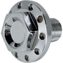 STEERING STEM NUT CHROME