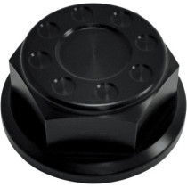 STEERING STEM NUT ALUMINUM BLACK