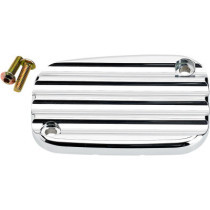 COVER MASTER CYLINDER FRONT FINNED CHROME