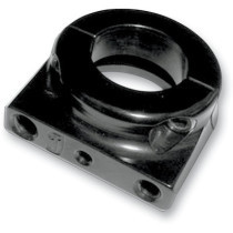 THROTTLE HOUSING JX-SERIES PUSH-IN DUAL CABLE ALUMINUM BLACK