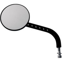 MIRROR VIEWTECH-7 STANDARD 3-1/4" ROUND LEFT BLACK