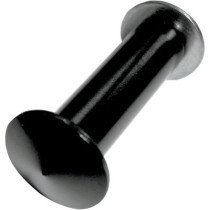 MIRROR HOLE PLUGS BLACK