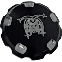 GAS CAP SERRATED JOKER BLACK