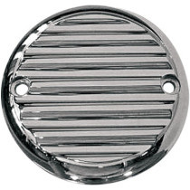 COVER POINT 2 HOLE HORIZONAL FINNED CHROME