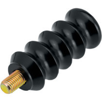 PEG SHIFT RIBBED BLACK