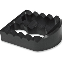 BRAKE PEDAL SERRATED BLACK