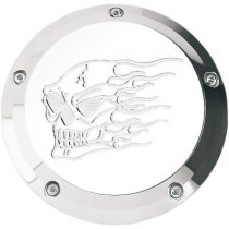 COVER DERBY 5 HOLE HOTHEAD CHROME