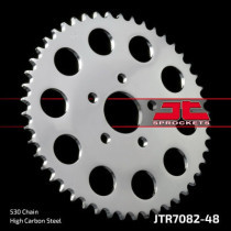 JTR7082.48 REAR REPLACEMENT SPROCKET 48 TEETH 530 PITCH NATURAL C49 HIGH CARBON STEEL