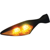 MICRO RHOMBUS EXTREME LED TURN SIGNAL FR/RL BLACK