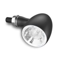 BULLET 1000 PL WHITE LED TURN/POSITION LIGHT BLACK