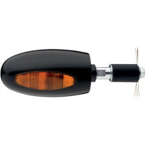 BL 1000 HALOGEN BAR END INDICATOR AMBER BRASS BLACK