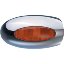 BL 1000 HALOGEN HOUSING AMBER BRASS CHROMED