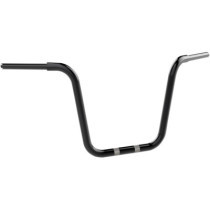 HANDLEBAR 1-1/4" BOBBER 14" APE HANGER BLACK